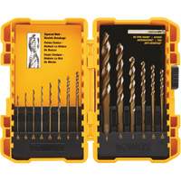 Pilot Point&reg; Drill Bit Set, 14 Pieces, High Speed Steel Cam Industrial