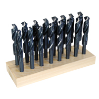Drill Sets, 16 Pieces, High Speed Steel WV913 | Cam Industrial