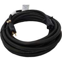 Heavy-Duty Neoprene Extension Cords, Indoor/Outdoor, SOOW, 14/3 AWG, 15 A, 25' Cam Industrial