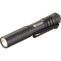 MicroStream&reg; Pen Light, LED, 45 Lumens, Aluminum Body, AAA Batteries, Included Cam Industrial