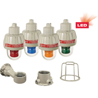 Lumi&egrave;res d'avertissement DEL antid&eacute;flagrantes avec technologie XLT, Continu/Clignotement, Ambr&eacute;e Cam Industrial