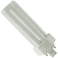 Compact Fluorescent Lamps, T4, 32 W, 4100 K, GX24Q-3 Base, 12000 hrs. Cam Industrial