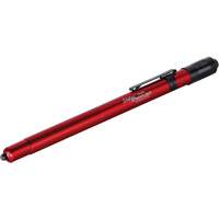 Stylus&reg; Pen Light, LED, 11 Lumens, Aluminum Body, AAAA Batteries, Included Cam Industrial