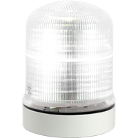 Streamline<sup>®</sup> Modular Multifunctional LED Beacons, Continuous/Flashing/Rotating, Clear XE719 | Cam Industrial