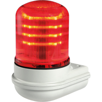 Streamline<sup>®</sup> Modular Multifunctional LED Beacons, Continuous/Flashing/Rotating, Red XE721 | Cam Industrial