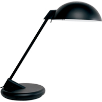 Lampe de bureau, 100 W, Incandescente, Noir Cam Industrial