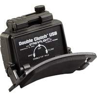 Double Clutch USB Headlamp, LED, 125 Lumens, 3.5 Hrs. Run Time, Rechargeable Batteries Cam Industrial