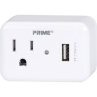 Prime&reg; USB Charger with Surge Protector Cam Industrial