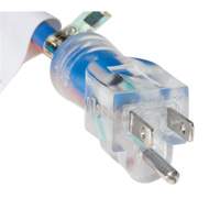 TPE-Rubber Extension Cord with Light Indicator, All-Weather, SJEOW, 14/3 AWG, 15 A, 3 Outlet(s), 25' Cam Industrial