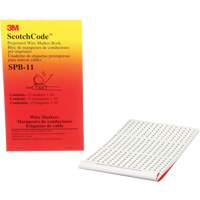 ScotchCode™ Pre-Printed Wire Marker Book XH304 | Cam Industrial