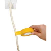 Electrical Tape, 19 mm (3/4") x 18 M (60'), Yellow, 7 mils Cam Industrial