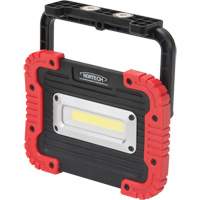 Portable Work Light, LED, 10 W, 1000 Lumens, Plastic Housing Cam Industrial