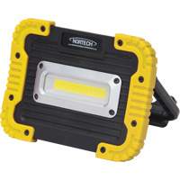 Portable Work Light, LED, 10 W, 1000 Lumens, Plastic Housing Cam Industrial