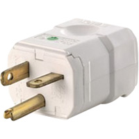 Hospital Grade Extension Plug, Nylon, 20 A, 125 V Cam Industrial