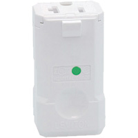 Hospital Grade Plug Connector, 5-20R, Nylon Cam Industrial