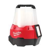 M18 Radius Compact Site Light, LED, 2200 Lumens, Plastic Housing Cam Industrial
