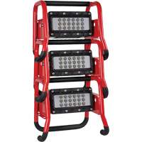 Rechargeable Portable Scene Light II, LED, 10000 Lumens, Plastic Housing Cam Industrial