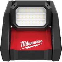 M18 Rover Dual Power Flood Light, LED, 2000/4000/1200 Lumens, Plastic Housing Cam Industrial