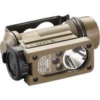 Sidewinder Compact&reg; II Military Model Hands Free Light, LED, 55 Lumens, 6 Hrs. Run Time, AA Batteries Cam Industrial