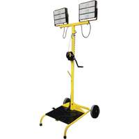 Beacon978 Light Cart with Winch, LED, 150 W, 22500 Lumens, Aluminum Housing XJ039 | Cam Industrial