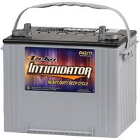 Non-Spillable Valve Regulated Lead Acid Battery, 12 V, 80 Ah XJ134 | Cam Industrial