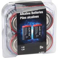 Industrial Alkaline Batteries, D, 1.5 V XJ221 | Cam Industrial