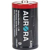 Industrial Alkaline Batteries, D, 1.5 V Cam Industrial