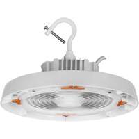 UFO High Bay Light, LED, 120 - 347 V, 150 W, 7.3" H x 11" W Cam Industrial