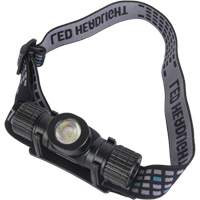 Lampe frontale magn&eacute;tique, DEL, 1100 lumens, 4.5 hres de fonctionnement, piles Rechargeable Cam Industrial