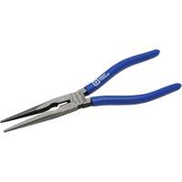 Needle Nose Straight Pliers with Cutter Vinyl Grips YB008 | Cam Industrial