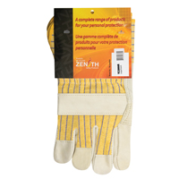 Gants d'ajusteur &agrave; paume renforc&eacute;e, Grand, Paume en Cuir fleur de vache, Doublure en Coton Cam Industrial