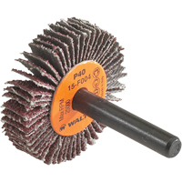 Coolcut™ Flap Wheel, Aluminum Oxide, 60 Grit, 1-1/2" x 3/8" x 1/4" YC398 | Cam Industrial
