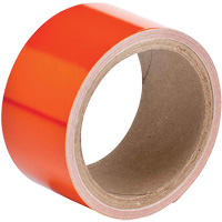 Reflective Marking Tape, 2" x 15', Acrylic, Orange Cam Industrial