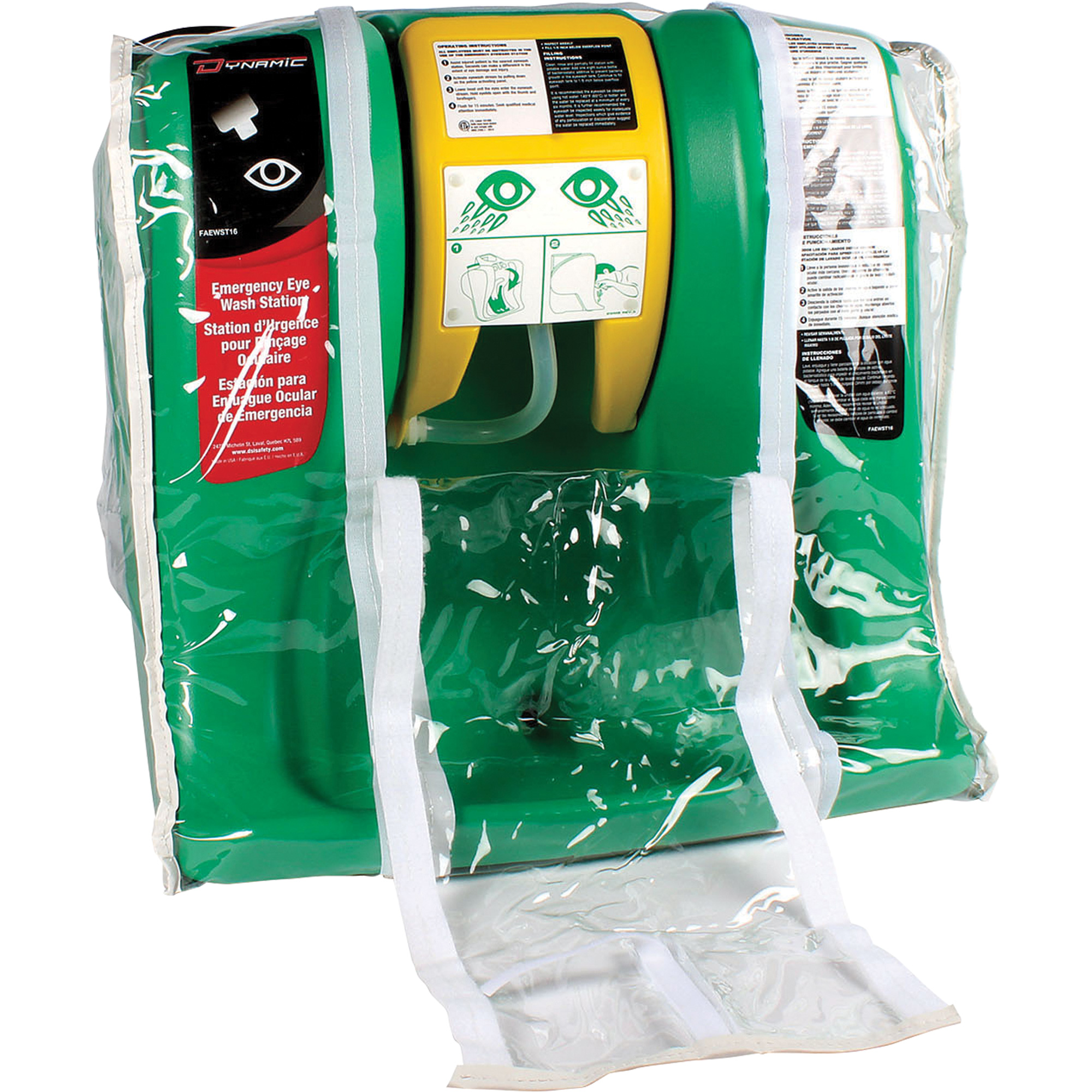 Dynamic Safety Eyewash Dust Cover Cam Industrial